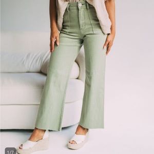 Trista Raw Edge Pants